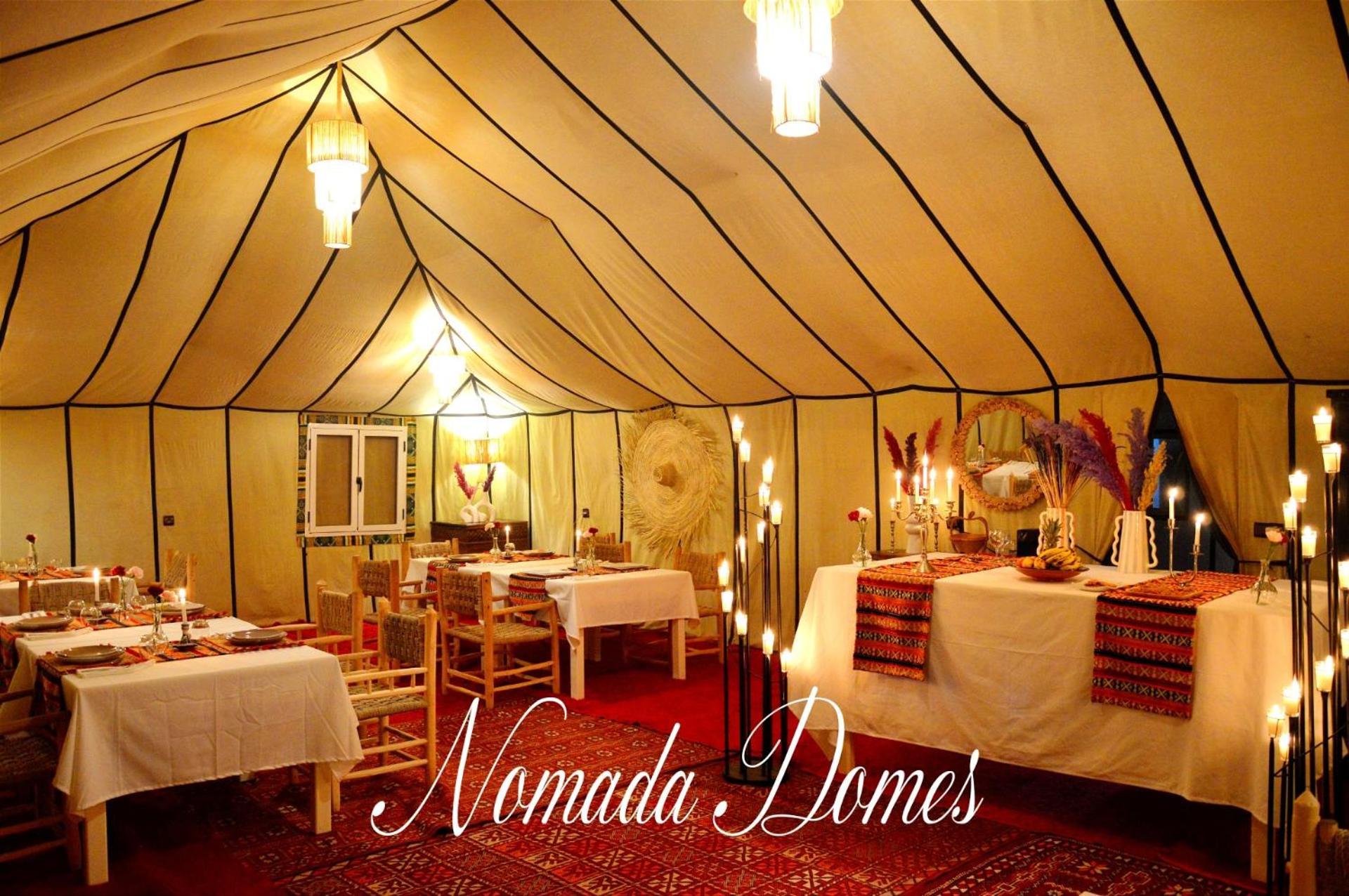 Nomada Domes Camp With Airco Hotel เมอร์ซูกา ภายนอก รูปภาพ