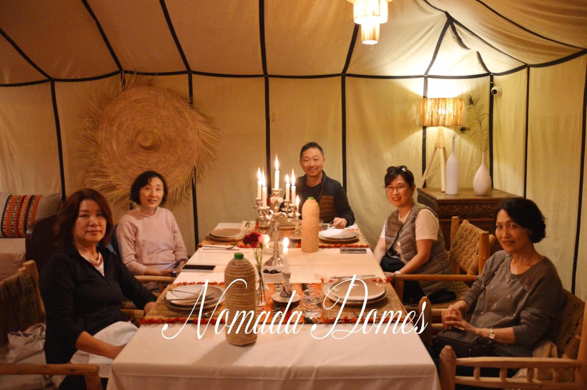 Nomada Domes Camp With Airco Hotel เมอร์ซูกา ภายนอก รูปภาพ