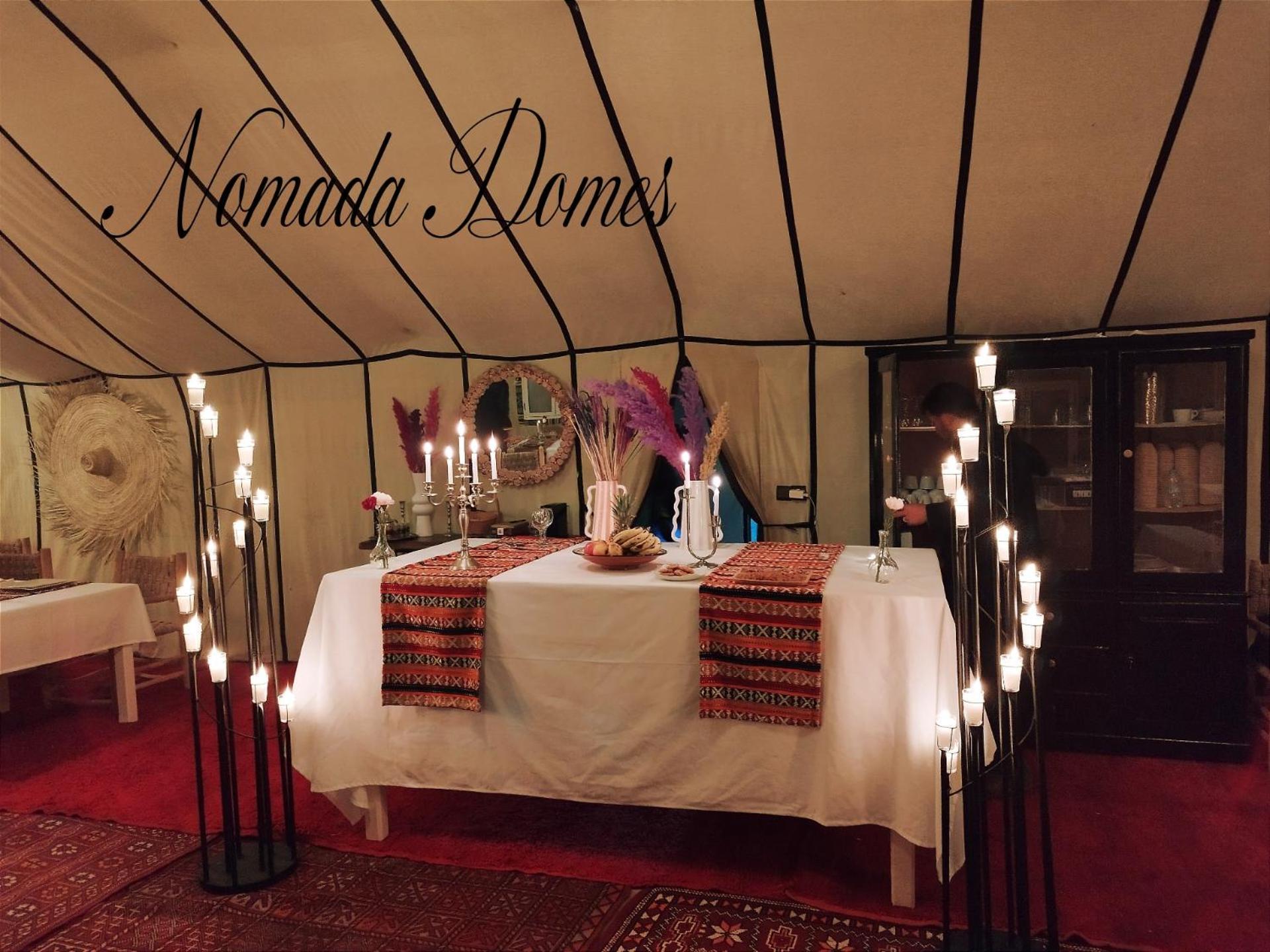 Nomada Domes Camp With Airco Hotel เมอร์ซูกา ภายนอก รูปภาพ